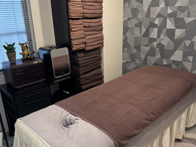 サロンの施術ルーム