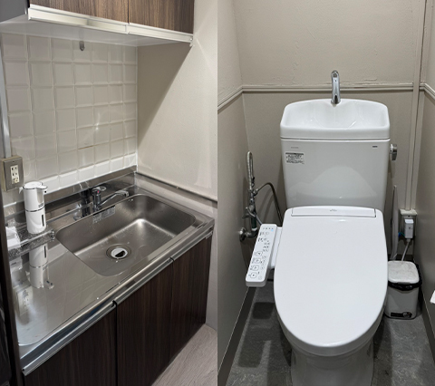 洗面台・トイレ